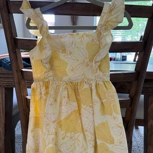Yellow Baby Gap Dress